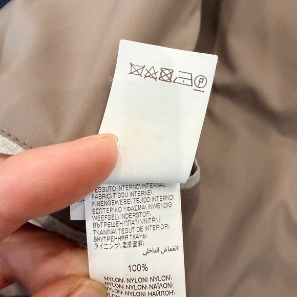 Brunello Cucinelli Quilted Nylon Shirt Jacket – Size M, Navy - Picture 12 of 14